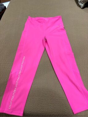 Lilly Pulitzer Neon Pink Performance Leggings